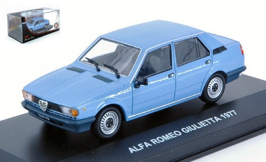 Immagine di ALFA ROMEO GIULIETTA 1977 LIGHT BLUE 1:43