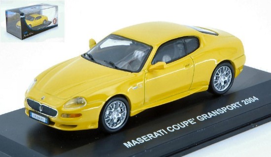 Immagine di MASERATI COUPE GRANSPORT 2004 YELLOW 1:43