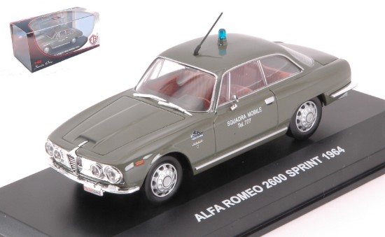 Immagine di ALFA ROMEO 2600 SPRINT 1964 POLIZIA 1:43