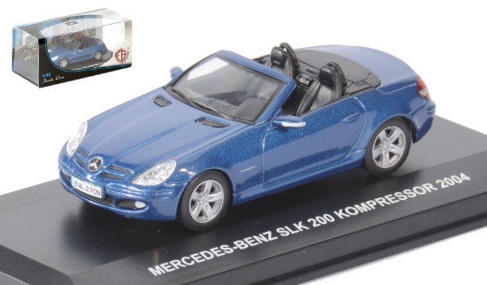 Immagine di MERCEDES SLK 200 KOMPRESSOR BLUE 1:43