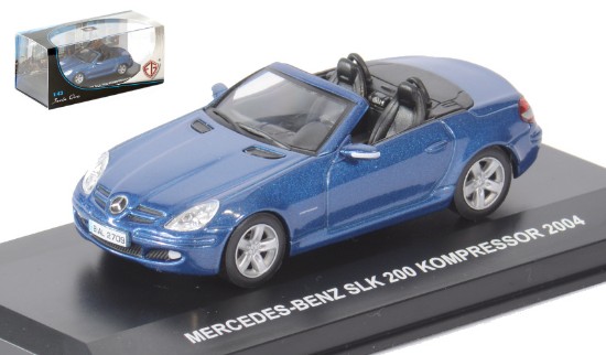 Immagine di MERCEDES SLK 200 KOMPRESSOR BLUE 1:43