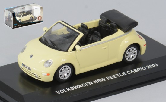 Immagine di VW NEW BEETLE CABRIO 2003 CREAM 1:43