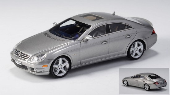 Immagine di MERCEDES AMG CLS63 W219 SILVER 1:43