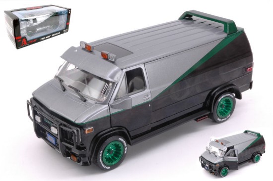 Immagine di GMC VANDURA 1983 A-TEAM (GREEN WHEELS) 1:24