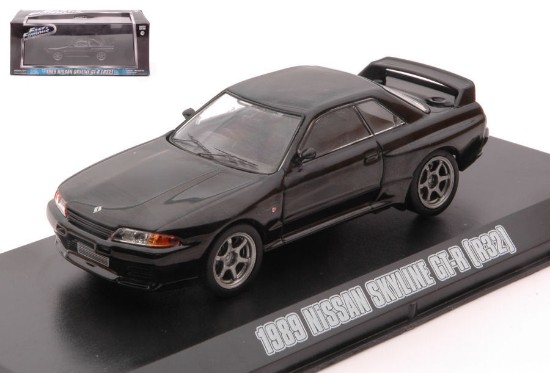 Immagine di NISSAN SKYLINE GT-R (R32) 1989 FAST & FURIOUS BLACK 1:43