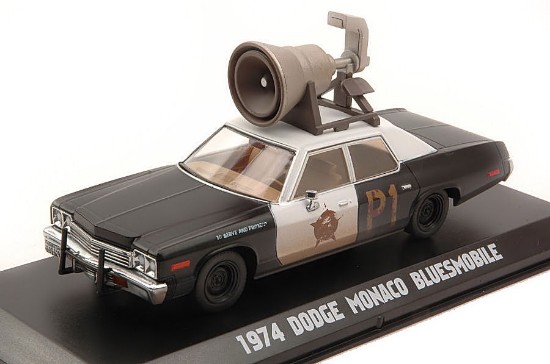 Immagine di DODGE MONACO BLUESMOBILE 1974 "BLUES BROTHERS" HORN ON ROOF 1980 1:43