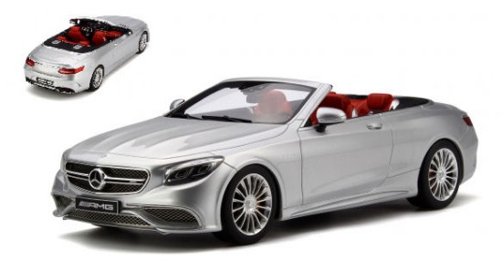 Immagine di MERCEDES AMG S65 CABRIOLET 2017 SILVER 1:18