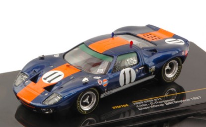Immagine di FORD GT40 N.11 CLASS WINNER DAYTONA 1967 J.ICKX-D.THOMPSON 1:43