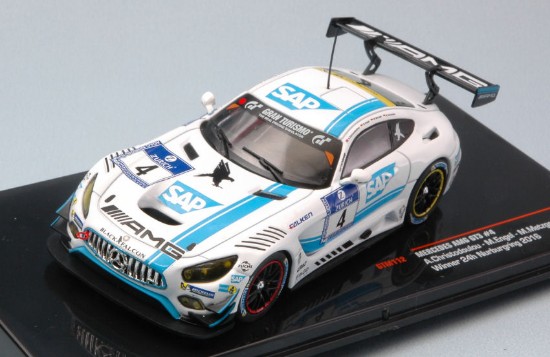 Immagine di MERCEDES AMG GT3 N.4 WINNER 24 H NURBURGRING 2016 SCHNEIDER-ENGEL1:43