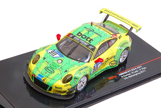 Immagine di PORSCHE 911 GT3 R N.911 24 H NURBURGR.2017 DUMAS-LIETZ-PILET-MAKOW.1:43