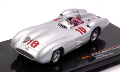 Immagine di MERCEDES W196 R STREAMLINER N.18 WINNER MONZA 1955 J.M.FANGIO 1:43