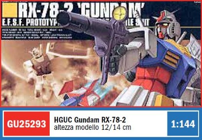 Immagine di HGUC GUNDAM RX-78-2 KIT 1:144