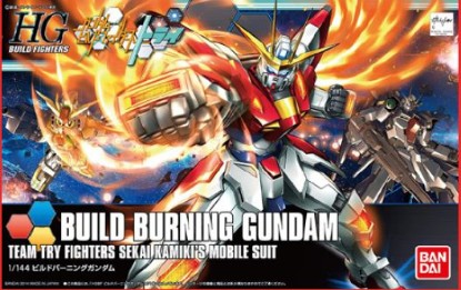 Immagine di GUNDAM BUILD BURNING cm 12/15 KIT 1:144