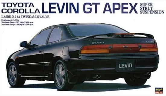 Immagine di TOYOTA COROLLA LEVIN GT APEX KIT 1:24