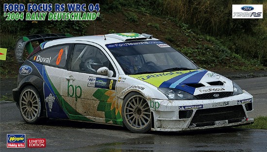 Immagine di FORD FOCUS RS WRC 04 N.8 2nd DEUTCHLAND RALLY 2004 DUVAL-PREVOT KIT 1:24
