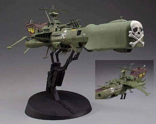Immagine di CAPTAIN HARLOCK SPACE PIRATE BATTLE SHIP ARCADIA FIRST SHIP KIT 1:1500