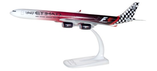 Immagine di AIRBUS A340-600 ETHIAD AIRWAYS "ABU DHABI F1 GRAND PRIX" cm 28
