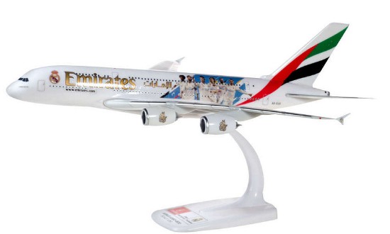 Immagine di AIRBUS A380 EMIRATES "REAL MADRID" 1:250