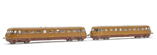 Immagine di FS AUTOMOTRICI Aln 556 1a SERIE 1206 MOTORIZZATA+1225 FOLLE EP.III-IV H0