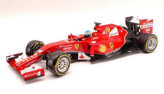 Immagine di FERRARI F.ALONSO 2014 F14-T N.14 1:18