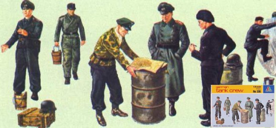 Immagine di GERMAN TANK CREW  KIT 1:35