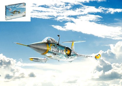 Immagine di F-104 A/C STARFIGHTER KIT 1:72