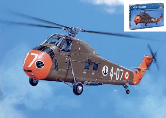 Immagine di ELICOTTERO HSS-1 SEABAT KIT 1:72