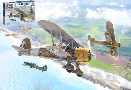 Immagine di FIAT CR.42 FALCO BATTLE OF BRITAIN 80th ANNIVERSARY KIT 1:72