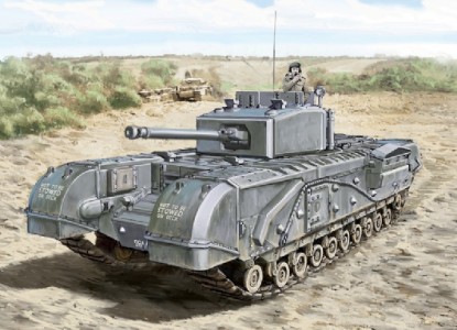 Immagine di CHURCHILL MK.III/IV/AVRE/NA75 KIT 1:56
