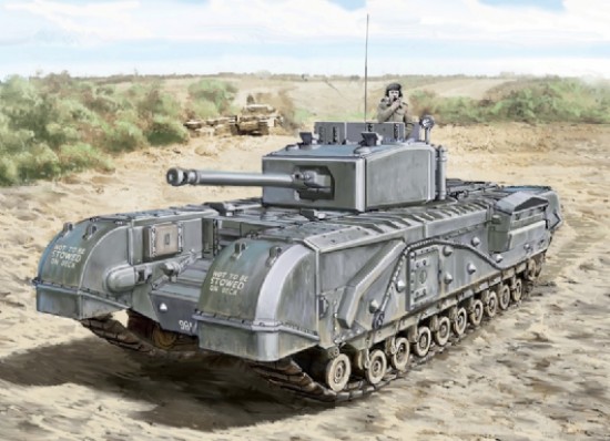 Immagine di CHURCHILL MK.III/IV/AVRE/NA75 KIT 1:56