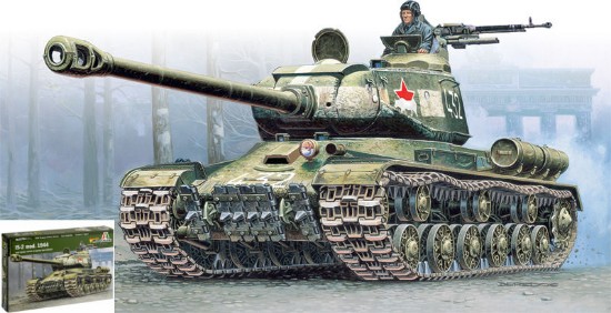 Immagine di JOSEF STALIN JS-2 (TANK DRIVER INCLUDED) KIT 1:56