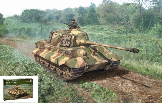 Immagine di SD.KFZ. 182 KING TIGER II KIT 1:56