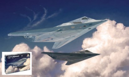 Immagine di F-117A NIGHTHAWK KIT 1:48