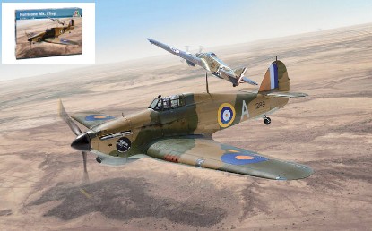 Immagine di HURRICANE MK.I TROP KIT 1:48