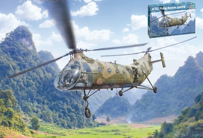 Immagine di ELICOTTERO H-21C FLYNG BANANA GUNSHIP KIT 1:48
