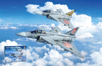 Immagine di SAAB JA 37 JAKTVIGGEN KIT 1:48