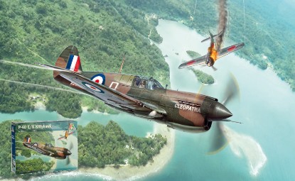Immagine di P-40E/K KITTYHAWK KIT 1:48