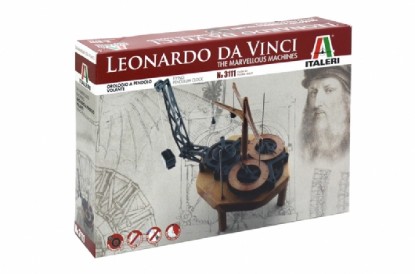 Immagine di LEONARDO DA VINCI FLYING PENDULUM CLOCK DIM.BOX cm 31x21x6 KIT