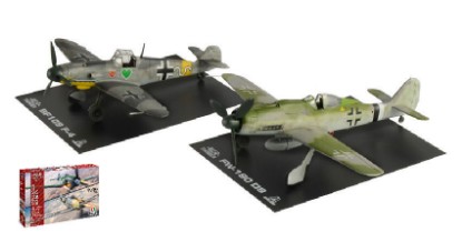 Immagine di BF109 F-4 AND FW 190 D9 WAR THUNDER KIT 1:72