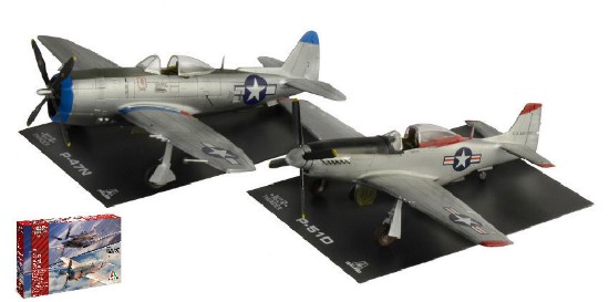 Immagine di P47 N AND P51 D WAR THUNDER KIT 1:72