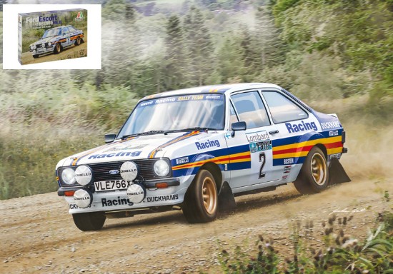 Immagine di FORD ESCORT RS 1800 MKII N.2 2nd LOMBARD RAC RALLY 1981 VATANEN KIT 1:24