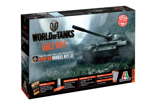 Immagine di WORLD OF TANKS TYP 59 KIT 1:35