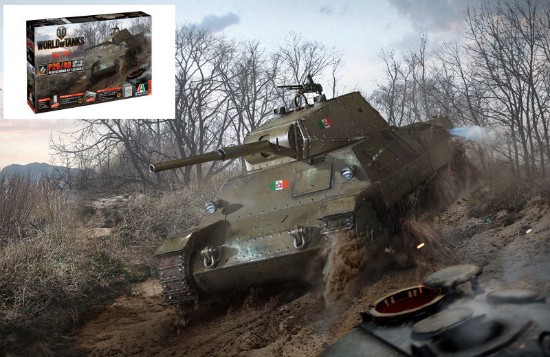 Immagine di WORLD OF TANKS P26/40 LIMITED EDITION KIT 1:35