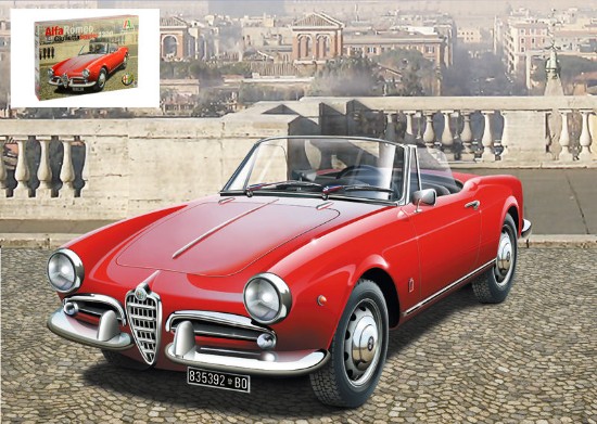 Immagine di ALFA ROMEO GIULIETTA SPIDER 1600 KIT 1:24