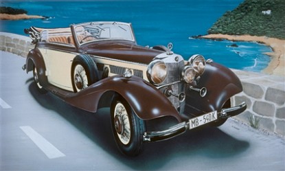 Immagine di MERCEDES BENZ 540K KIT 1:24