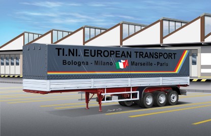Immagine di CLASSIC CANVAS TRAILER KIT 1:24