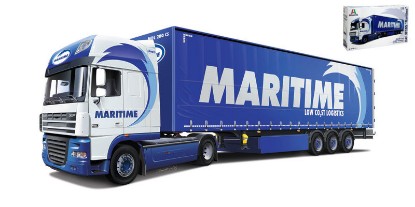 Immagine di DAF XF 105 W/TRAILER "MARITIME TRANSPORT" KIT 1:24