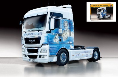 Immagine di MAN TGX XXL "WOLF TRANSPORTER" KIT 1:24