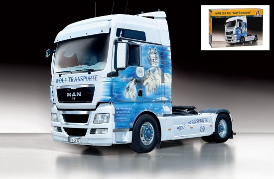 Immagine di MAN TGX XXL "WOLF TRANSPORTER" KIT 1:24