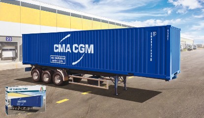 Immagine di CONTAINER TRAILER 40 FEET KIT 1:24